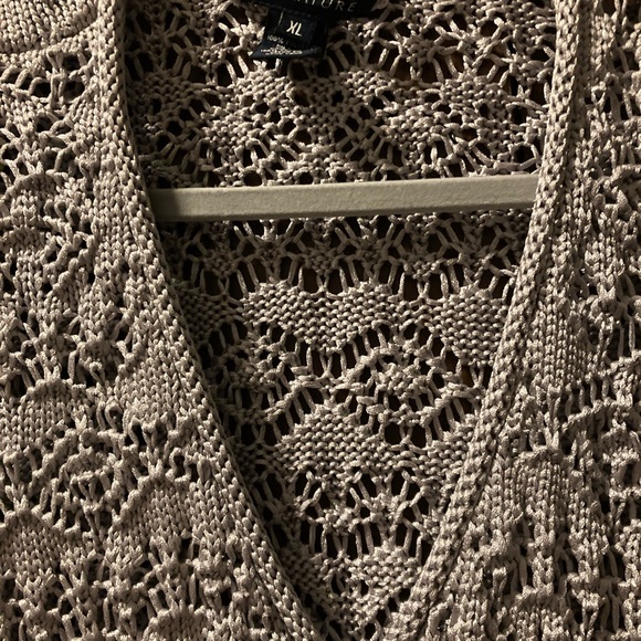 Jones New York crocheted sweater. Excellent condition - Picture 7 of 8